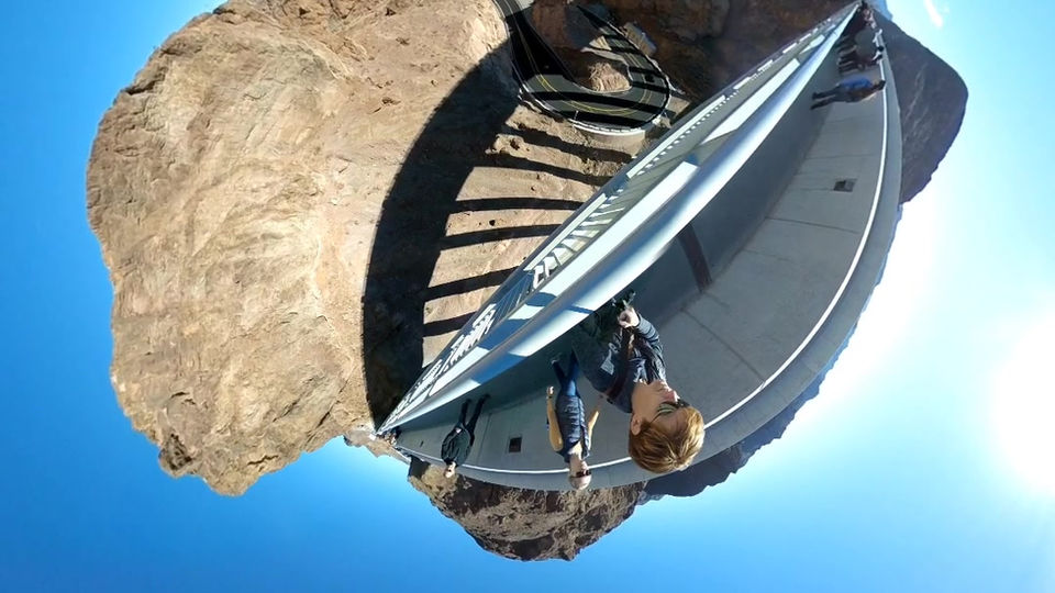 360 Tiny Planet, Hoover Dam